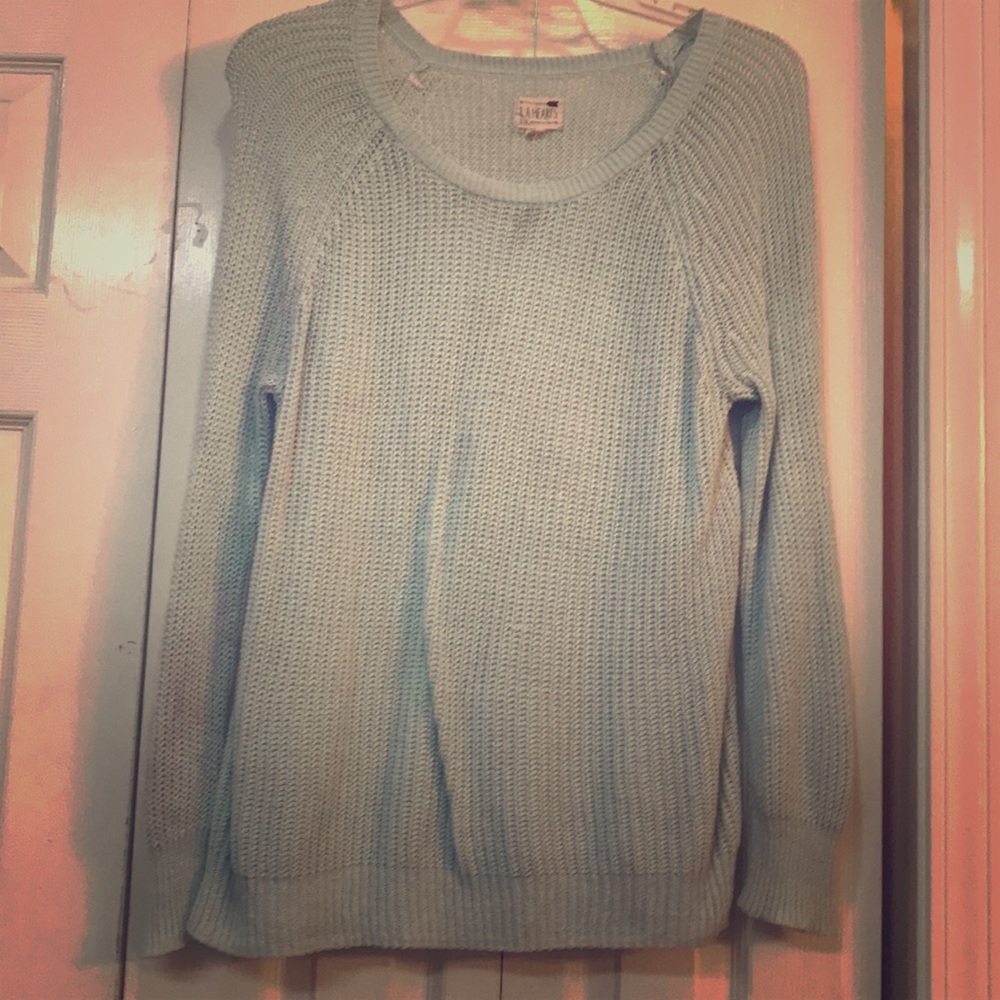 Aqua Knit Sweater